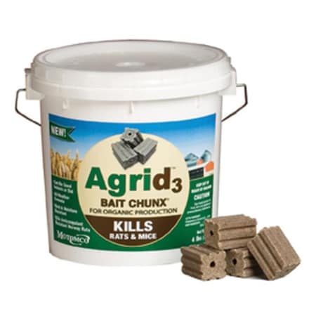 Motomco Motomco Ltd 23144 Agrid 3 Bait Chunx 4 Pound 198842